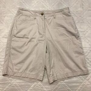 Kim Rogers 5 pocket beige bermuda shorts size‎ 8